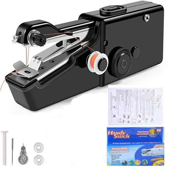 Portable Mini Sewing Machine with Accessories Set