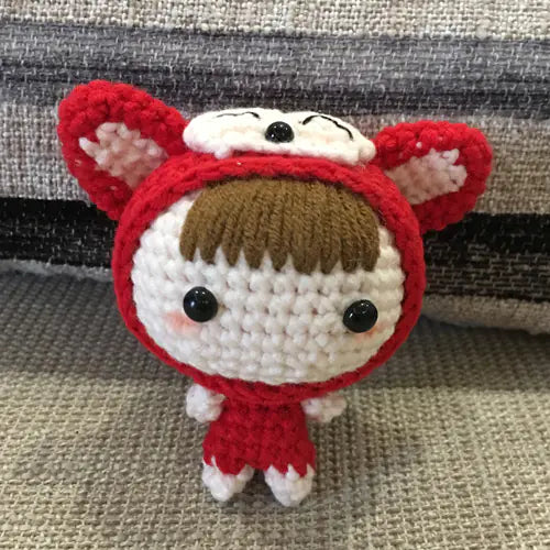 Crochet Doll Keychain Kit