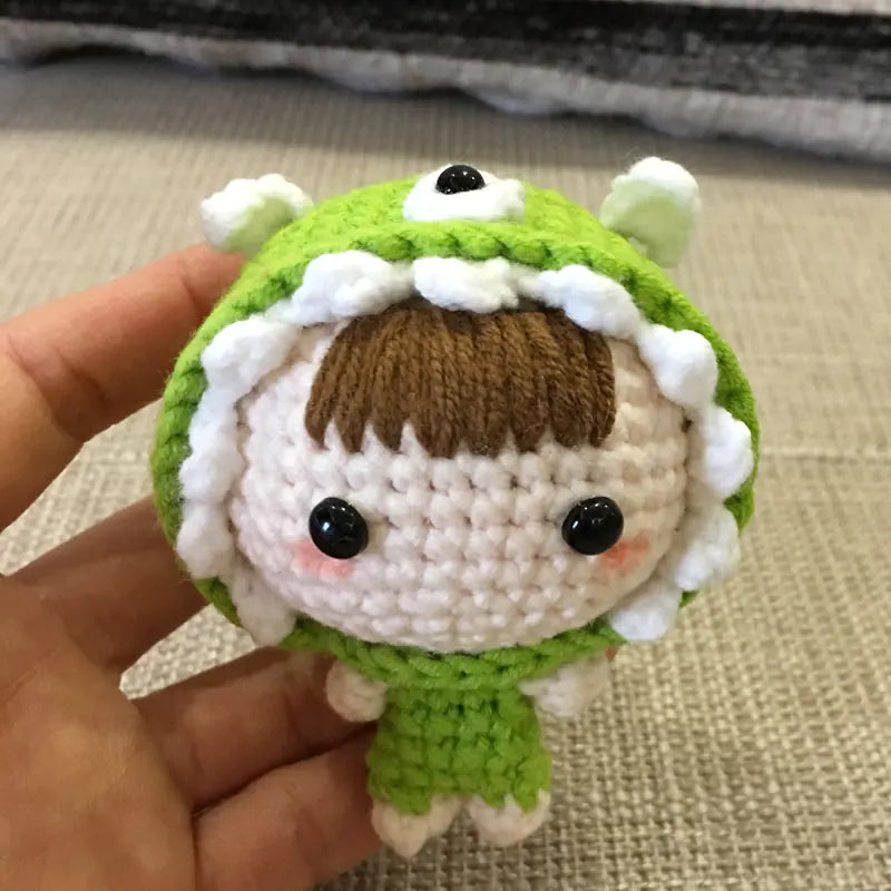 Crochet Doll Keychain Kit