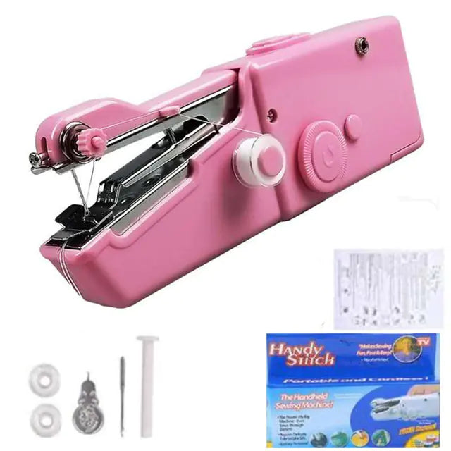 Portable Mini Sewing Machine with Accessories Set