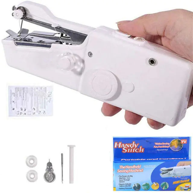 Portable Mini Sewing Machine with Accessories Set