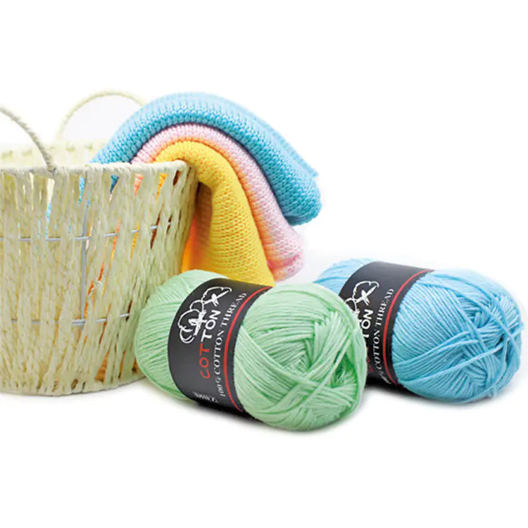 8-Ply Baby Knitting Cotton Yarn