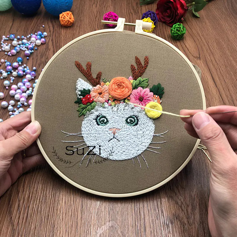 DIY Fabric Embroidery Kit