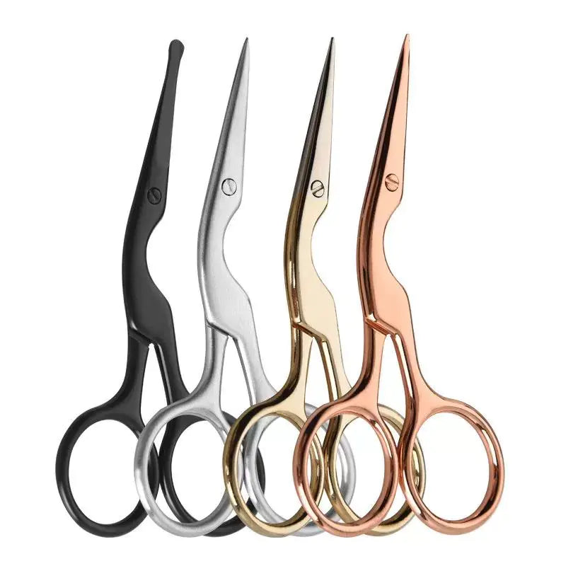 Vintage Crane Sewing Scissors-Sharp Stainless Fabric Shears (4.7')