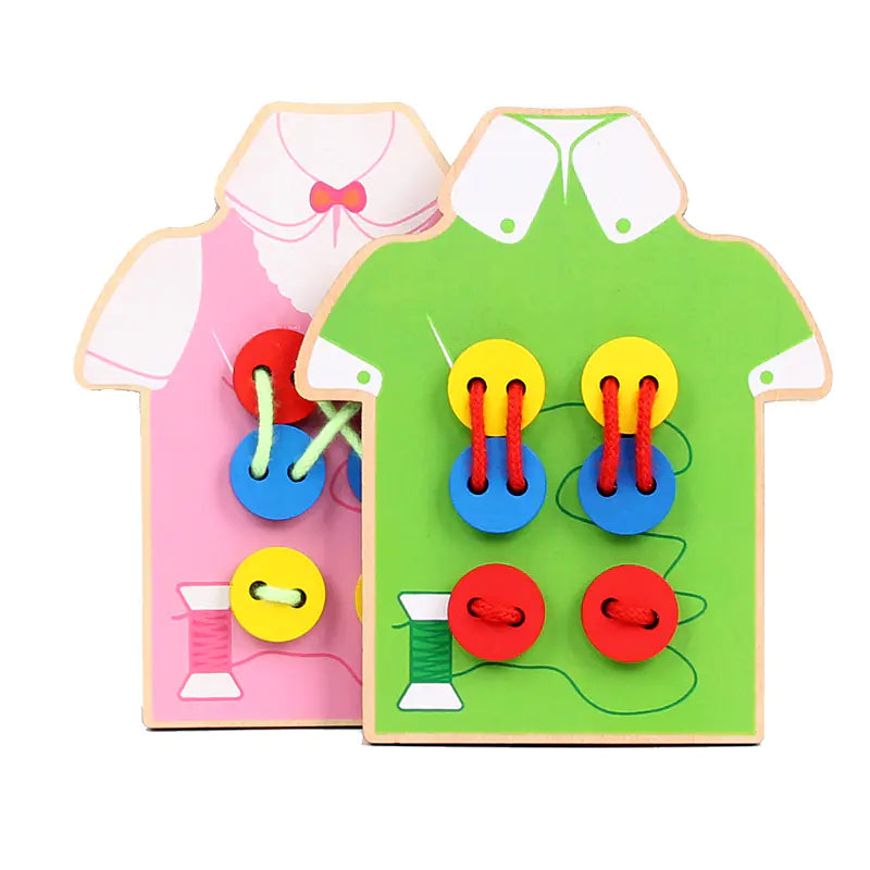 BEST Children's Educational Sewing Button Game Toy