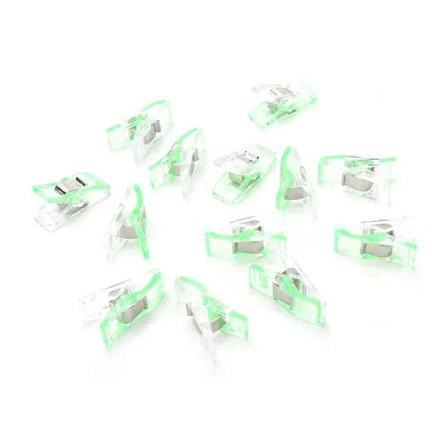 White and Red Plastic Ax Head Strong Clamps for Sewing