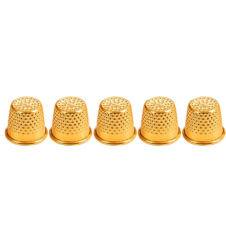 10pcs Gold & Silver Sewing Tools Set with Thimbles