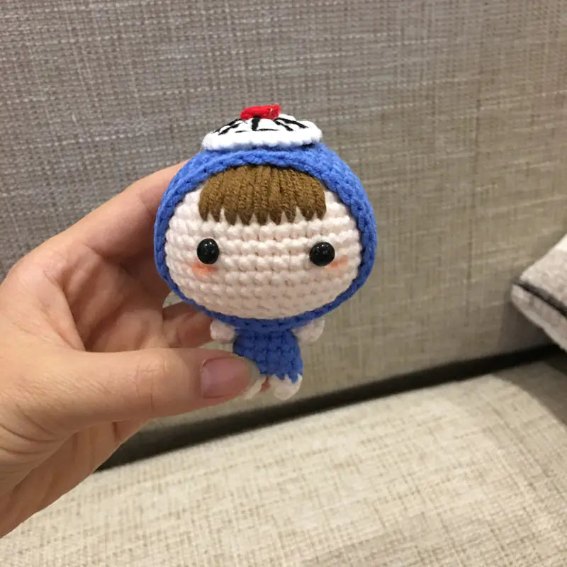Crochet Doll Keychain Kit