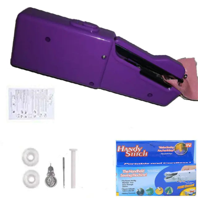 Portable Mini Sewing Machine with Accessories Set