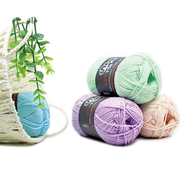 8-Ply Baby Knitting Cotton Yarn