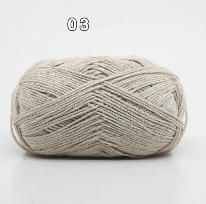 8-Ply Baby Knitting Cotton Yarn
