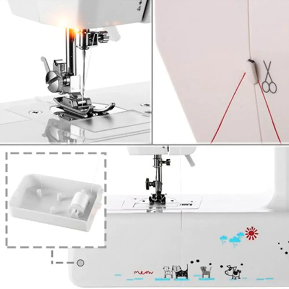 Multi-Functional Sewing Machine with 12 Stitches