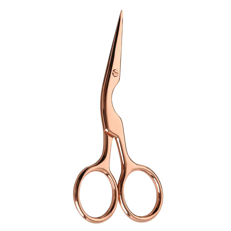 Vintage Crane Sewing Scissors-Sharp Stainless Fabric Shears (4.7')