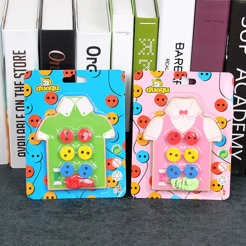 BEST Children's Educational Sewing Button Game Toy