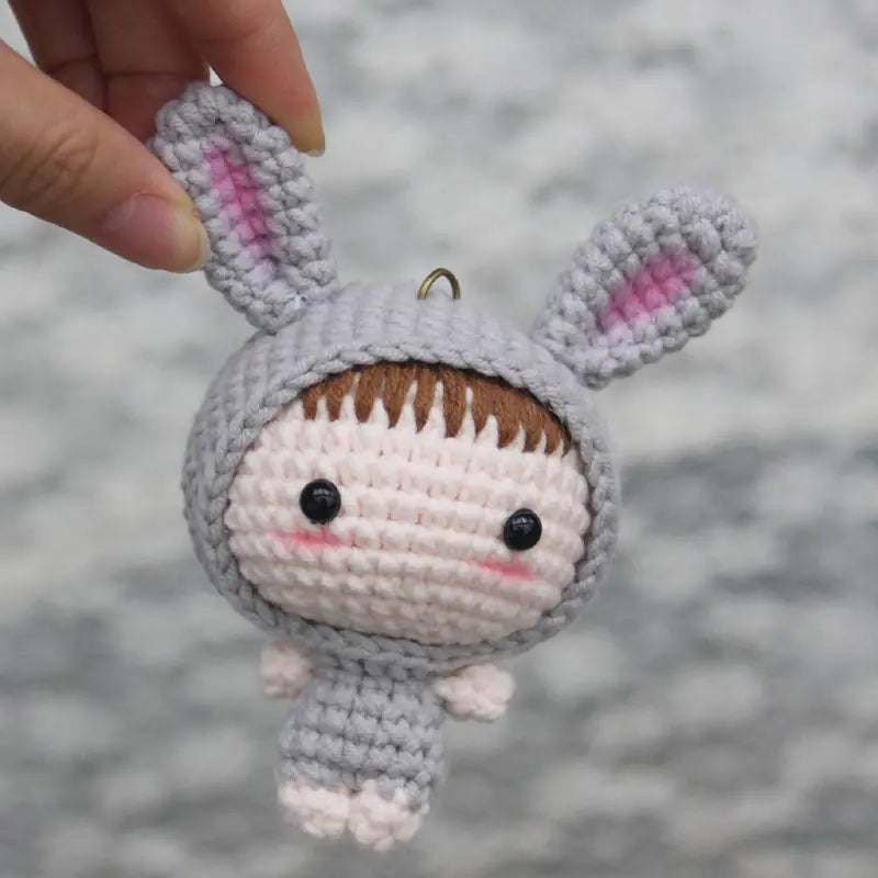 Crochet Doll Keychain Kit