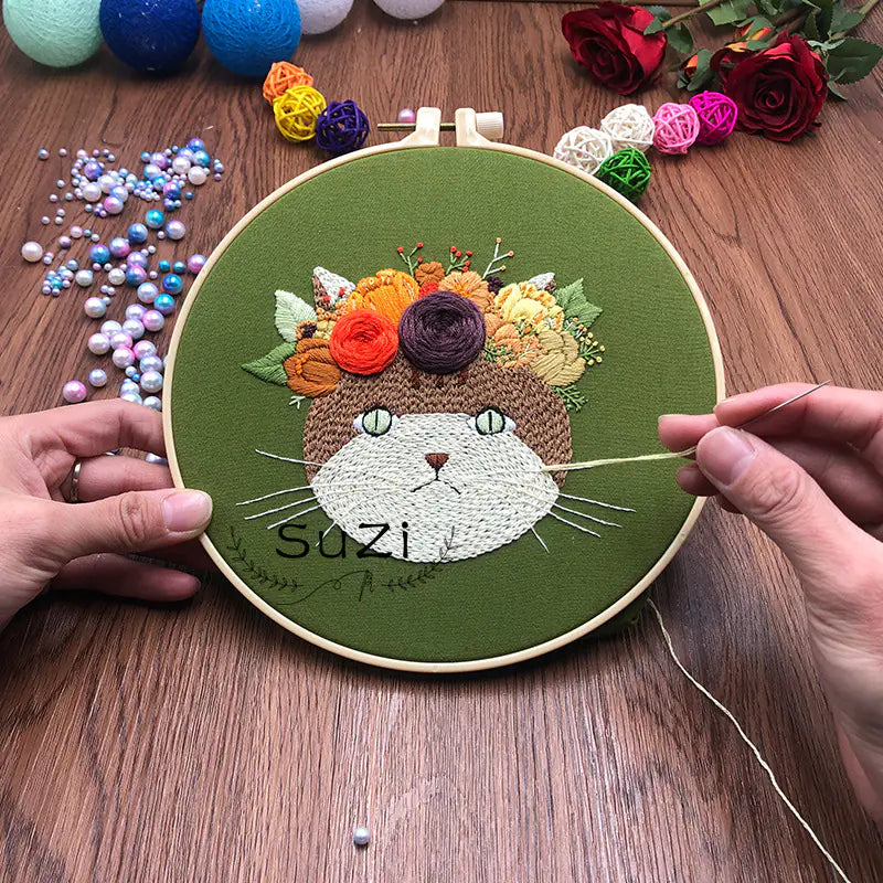 DIY Fabric Embroidery Kit