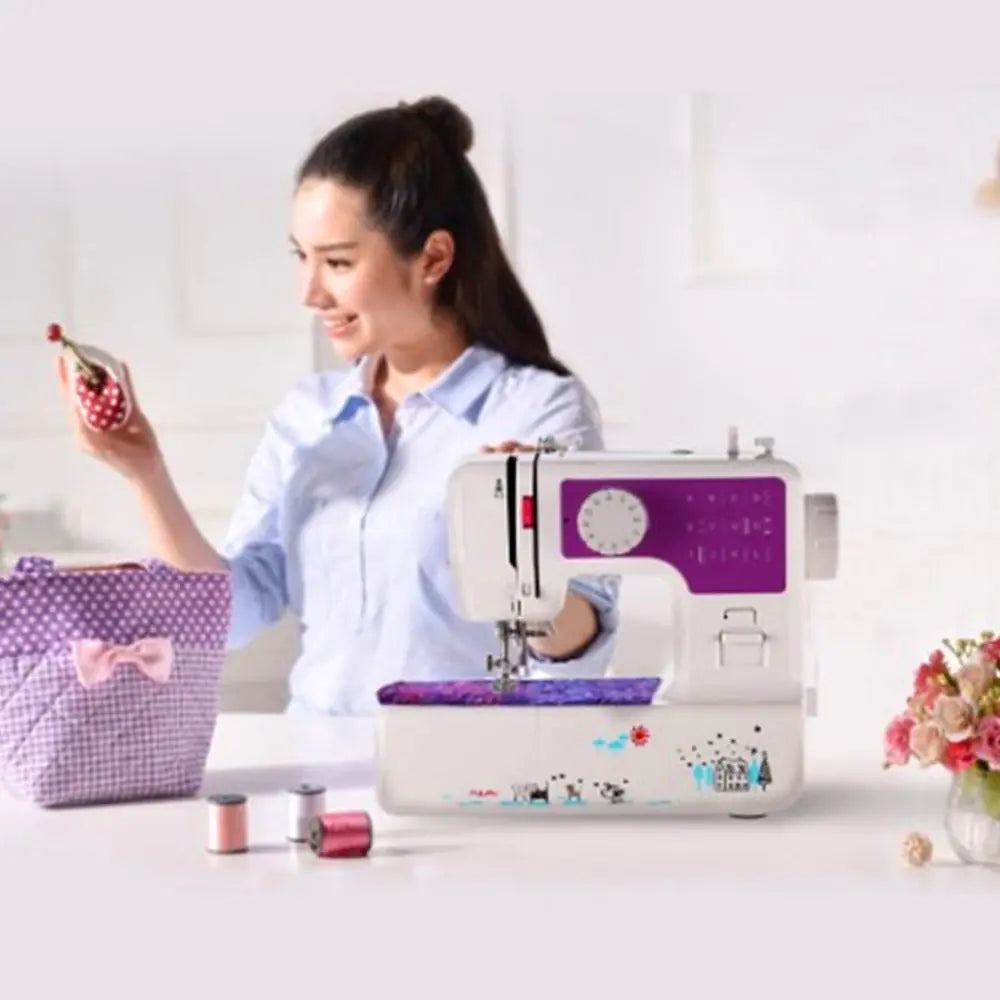Multi-Functional Sewing Machine with 12 Stitches