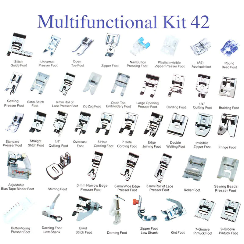 SewPro Elite - Premium Design Presser Foot Set