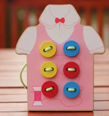 BEST Children's Educational Sewing Button Game Toy