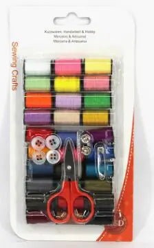 30-Color Sewing Kit for DIY Crafting and Home Use