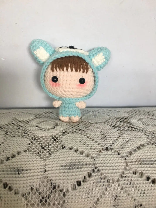 Crochet Doll Keychain Kit
